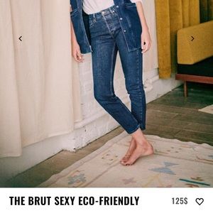 NWT Sezane The Brut Sexy Jean